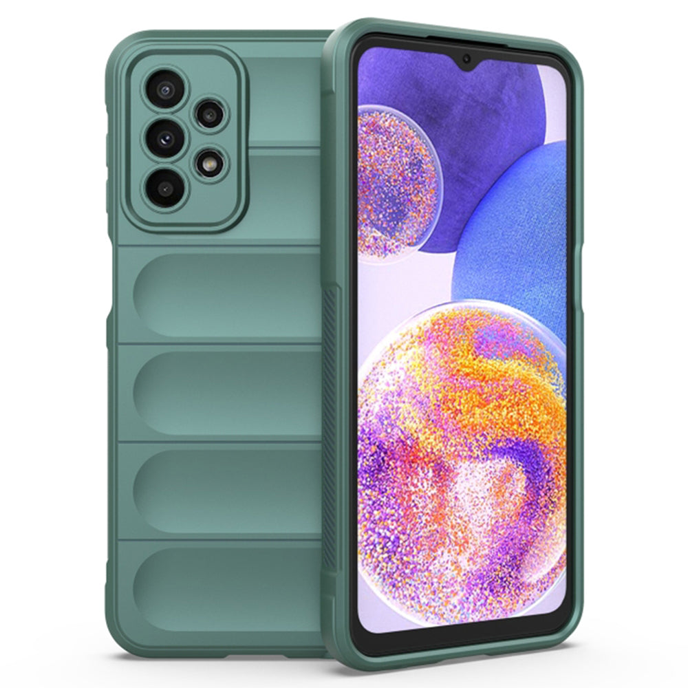 Husa de protectie Techsuit Magic Shield compatibila cu Samsung Galaxy A23 4G, acoperire spate, verde