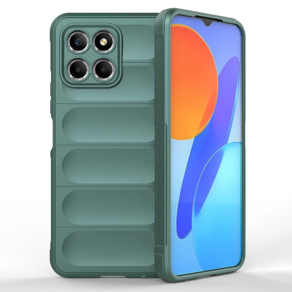 Husa de protectie Techsuit Magic Shield compatibila cu Honor X8 5G, acoperire spate, verde