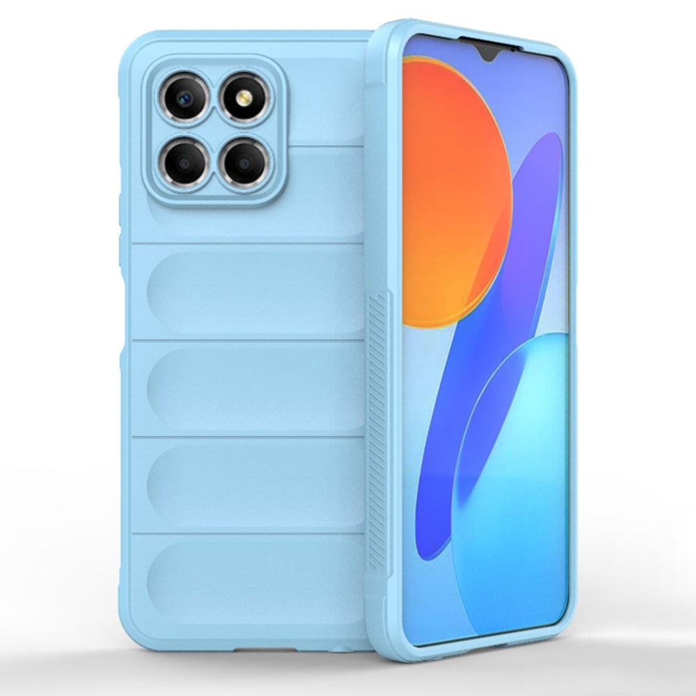 Husa de protectie Techsuit Magic Shield compatibila cu Honor 70 Lite, acoperire spate, albastru inchis