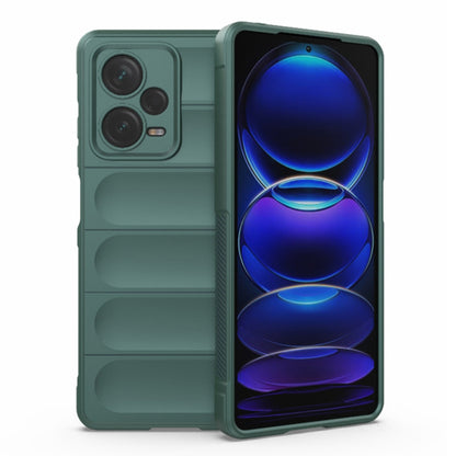 Husa de protectie Techsuit Magic Shield compatibila cu Xiaomi Redmi Note 12 Pro 5G, acoperire spate, verde