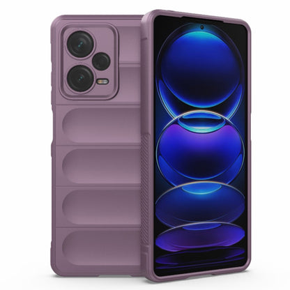 Husa de protectie Techsuit Magic Shield compatibila cu Xiaomi Redmi Note 12 Pro 5G, acoperire spate, mov