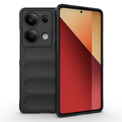 Husa de protectie Techsuit Magic Shield compatibila cu Xiaomi Redmi Note 13 Pro 5G, acoperire spate, negru