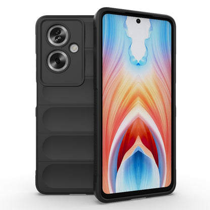 Husa de protectie Techsuit Magic Shield compatibila cu Oppo A79 5G, acoperire spate, negru