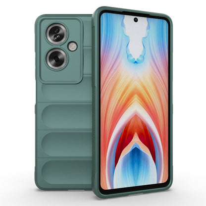 Husa de protectie Techsuit Magic Shield compatibila cu Oppo A79 5G, acoperire spate, verde