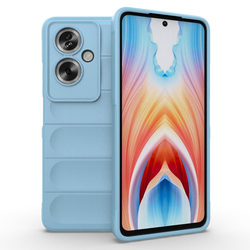 Husa de protectie Techsuit Magic Shield compatibila cu Oppo A79 5G, acoperire spate, albastru inchis