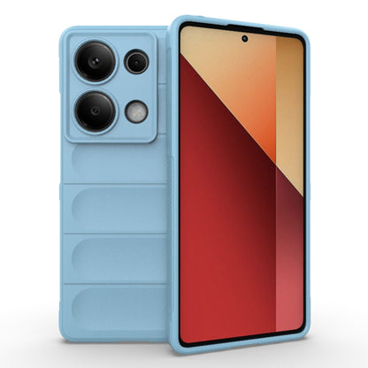 Husa de protectie Techsuit Magic Shield compatibila cu Xiaomi Redmi Note Poco M6 Pro 4G, acoperire spate, albastru inchis