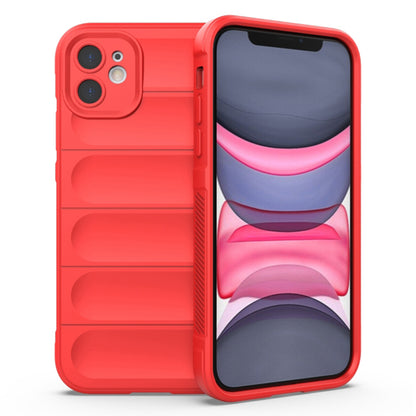 Husa de protectie Techsuit Magic Shield compatibila cu Apple iPhone 11, acoperire spate, rosu