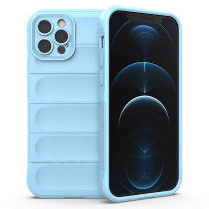 Husa de protectie Techsuit Magic Shield compatibila cu Apple iPhone 12 Pro, acoperire spate, albastru inchis