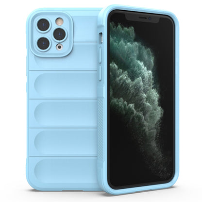 Husa de protectie Techsuit Magic Shield compatibila cu Apple iPhone 11 Pro, acoperire spate, albastru inchis
