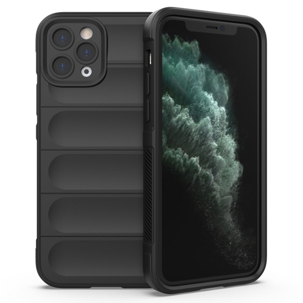 Husa de protectie Techsuit Magic Shield compatibila cu Apple iPhone 11 Pro Max, acoperire spate, negru