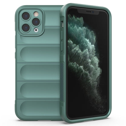 Husa de protectie Techsuit Magic Shield compatibila cu Apple iPhone 11 Pro Max, acoperire spate, verde