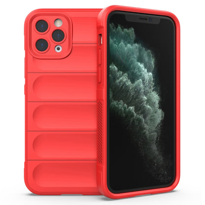 Husa de protectie Techsuit Magic Shield compatibila cu Apple iPhone 11 Pro Max, acoperire spate, rosu