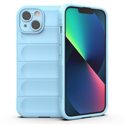 Husa de protectie Techsuit Magic Shield compatibila cu Apple iPhone 13, acoperire spate, albastru inchis