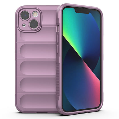 Husa de protectie Techsuit Magic Shield compatibila cu Apple iPhone 13, acoperire spate, mov