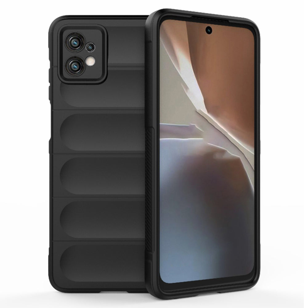 Husa de protectie Techsuit Magic Shield compatibila cu Motorola Moto G32, acoperire spate, negru