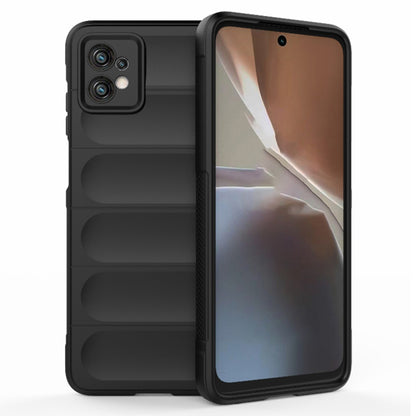 Husa de protectie Techsuit Magic Shield compatibila cu Motorola Moto G32, acoperire spate, negru