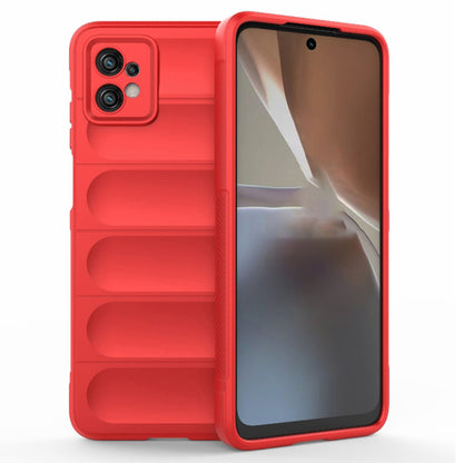 Husa de protectie Techsuit Magic Shield compatibila cu Motorola Moto G32, acoperire spate, rosu