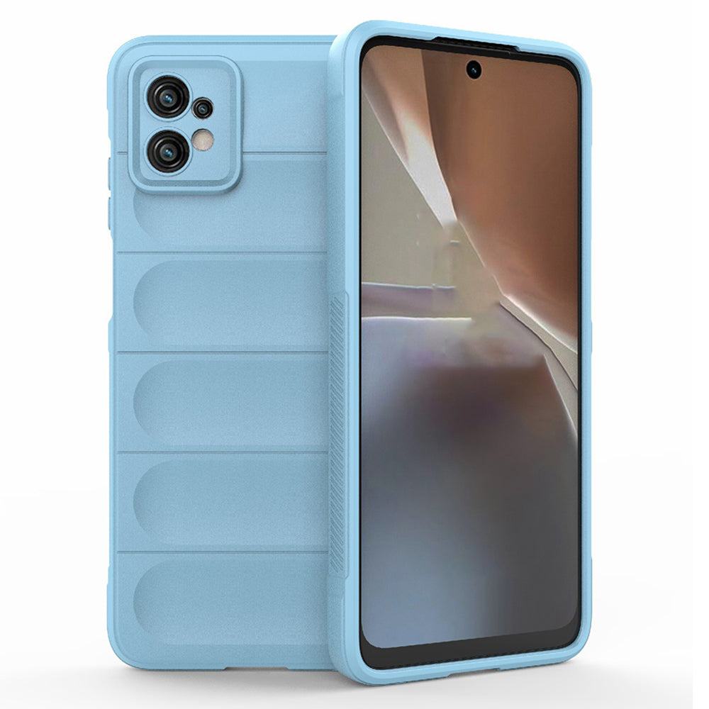 Husa de protectie Techsuit Magic Shield compatibila cu Motorola Moto G32, acoperire spate, albastru inchis