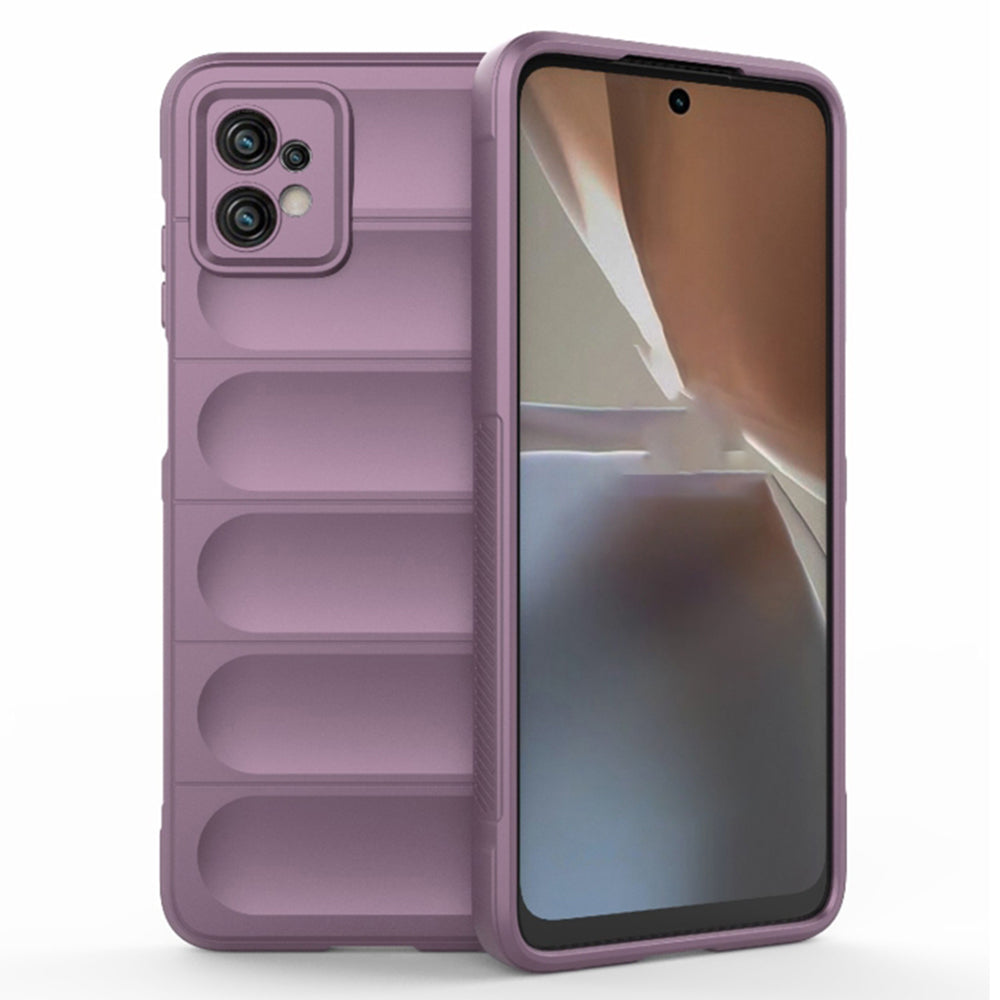 Husa de protectie Techsuit Magic Shield compatibila cu Motorola Moto G32, acoperire spate, mov