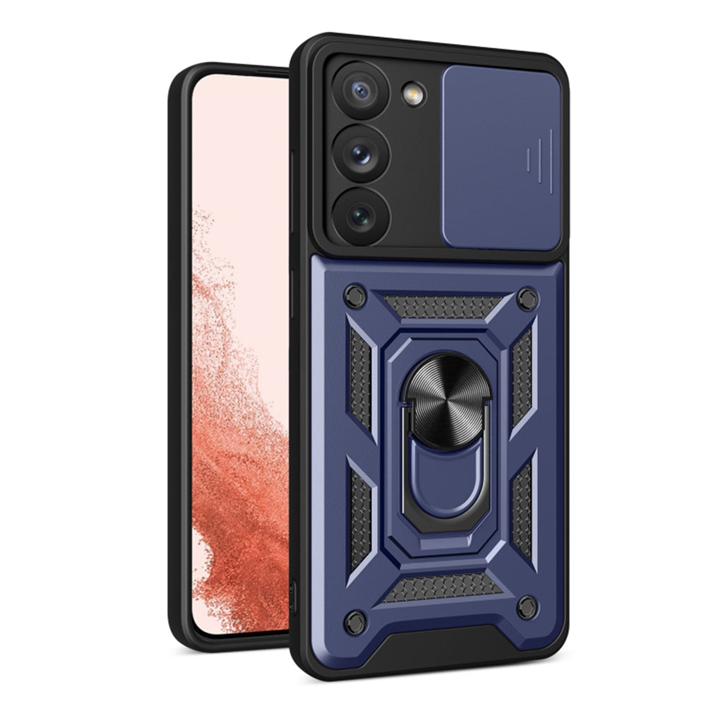 Husa de protectie Techsuit CamShield Series compatibila cu Samsung Galaxy S23 Plus, acoperire spate, albastru