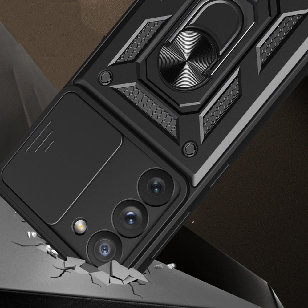 Husa de protectie Techsuit CamShield Series compatibila cu Samsung Galaxy S23 Plus, acoperire spate, albastru