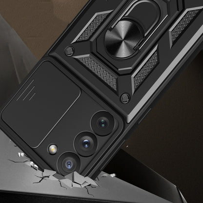 Husa de protectie Techsuit CamShield Series compatibila cu Samsung Galaxy S23 Plus, acoperire spate, albastru
