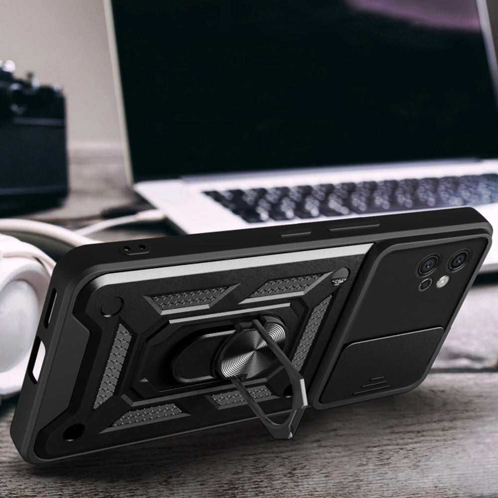 Husa de protectie Techsuit CamShield Series compatibila cu Motorola Moto G32, acoperire spate, albastru