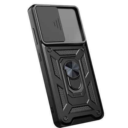 Husa de protectie Techsuit CamShield Series compatibila cu Samsung Galaxy A52 4G, acoperire spate, albastru