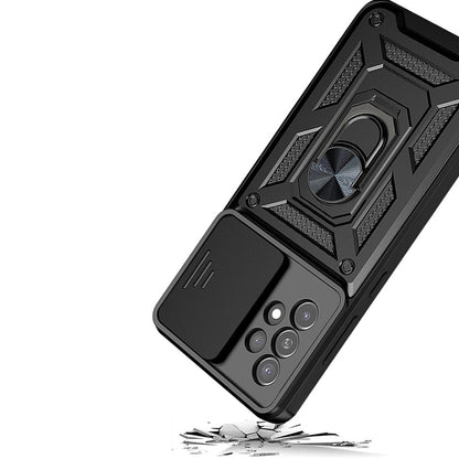 Husa de protectie Techsuit CamShield Series compatibila cu Samsung Galaxy A52 5G, acoperire spate, albastru