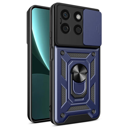 Husa de protectie Techsuit CamShield Series compatibila cu Honor X8b, acoperire spate, albastru