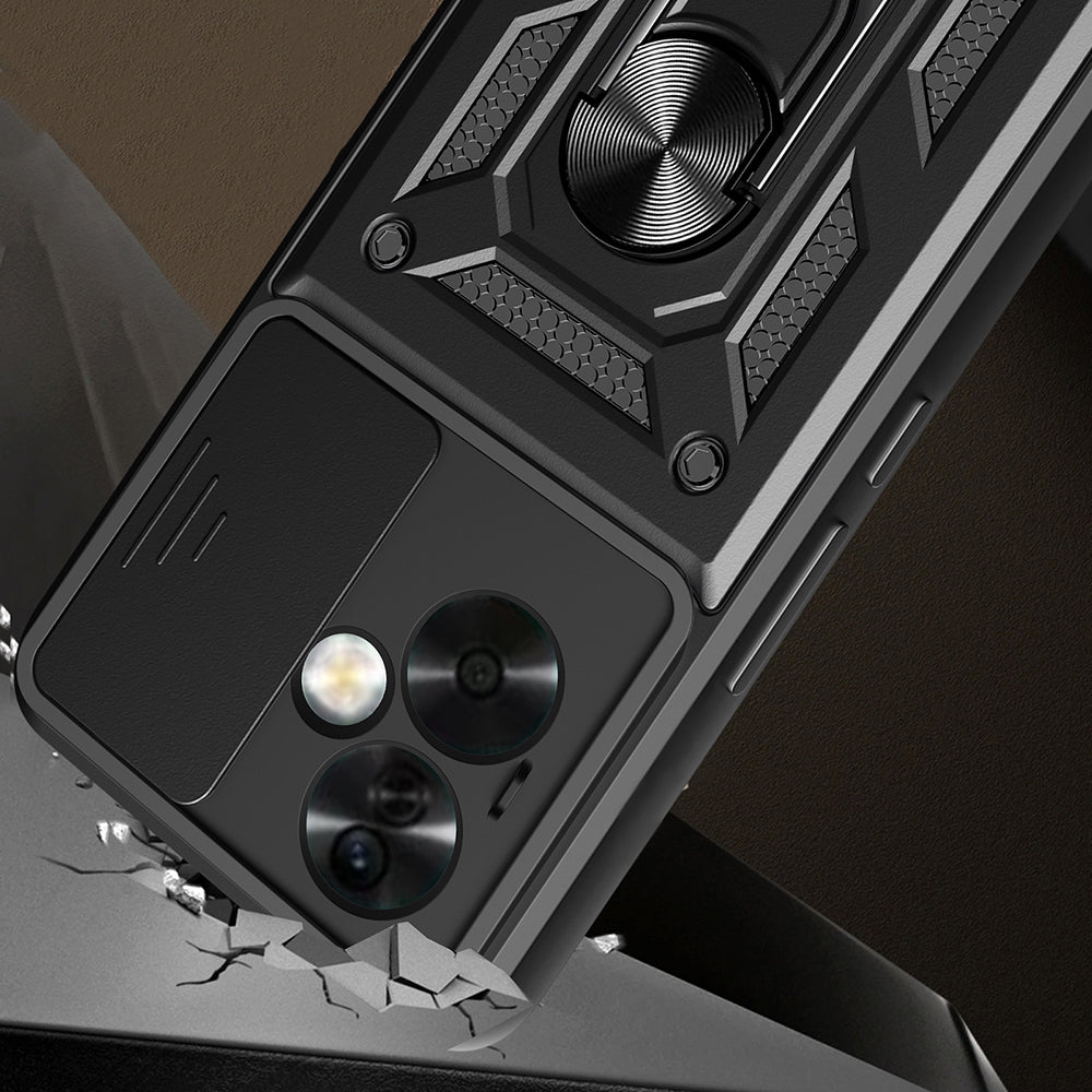 Husa de protectie Techsuit CamShield Series compatibila cu OnePlus Nord N30 SE, acoperire spate, albastru