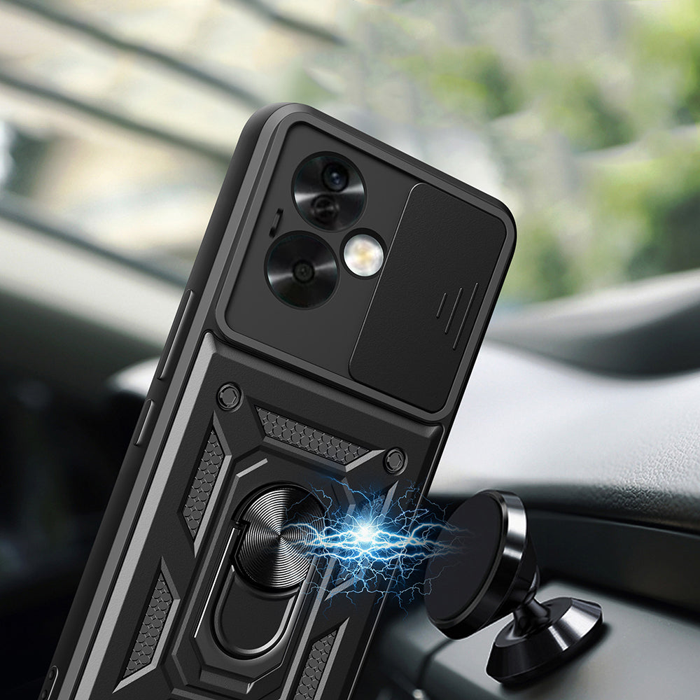 Husa de protectie Techsuit CamShield Series compatibila cu OnePlus Nord N30 SE, acoperire spate, albastru