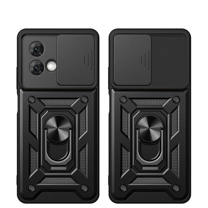 Husa de protectie Techsuit CamShield Series compatibila cu Motorola Moto G84, acoperire spate, albastru
