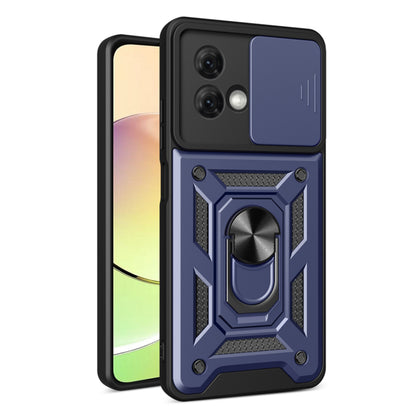 Husa de protectie Techsuit CamShield Series compatibila cu Motorola Moto G84, acoperire spate, albastru