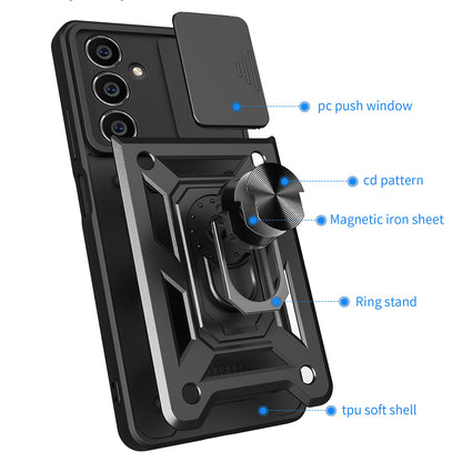 Husa de protectie Techsuit CamShield Series compatibila cu Samsung Galaxy A05s, acoperire spate, albastru