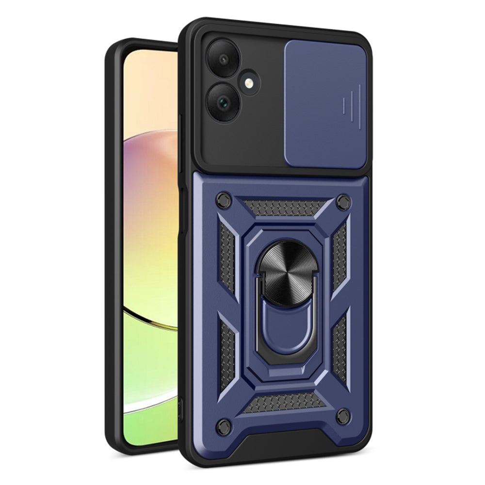 Husa de protectie Techsuit CamShield Series compatibila cu Samsung Galaxy A05, acoperire spate, albastru