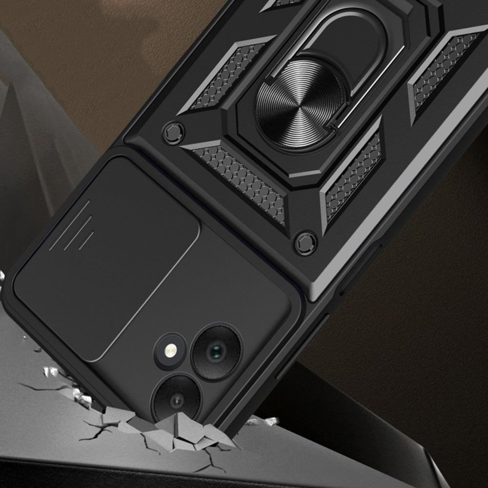 Husa de protectie Techsuit CamShield Series compatibila cu Samsung Galaxy A05, acoperire spate, albastru