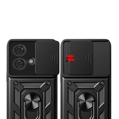 Husa de protectie Techsuit CamShield Series compatibila cu Motorola Edge 40 Neo, acoperire spate, albastru