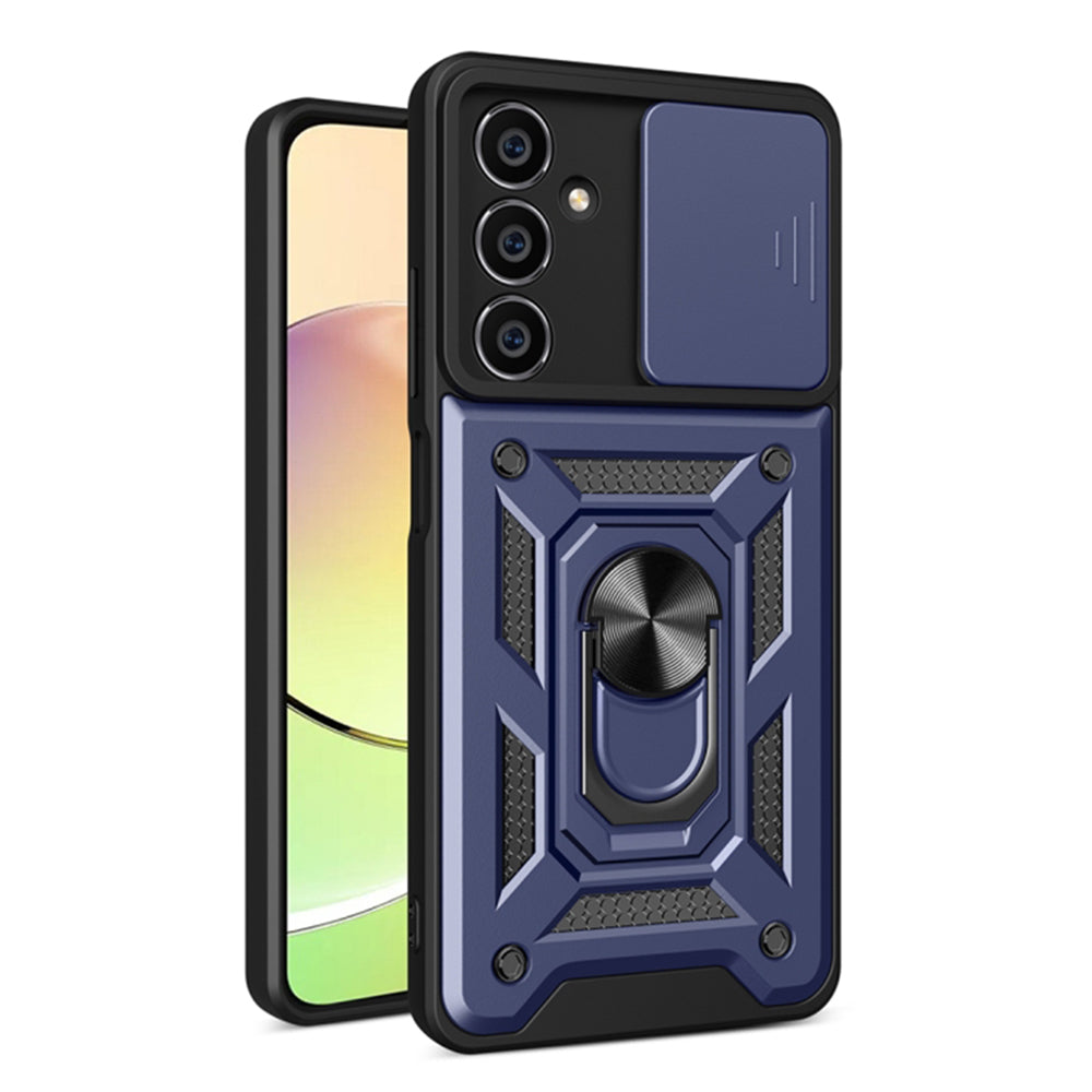 Husa de protectie Techsuit CamShield Series compatibila cu Samsung Galaxy S23 FE, acoperire spate, albastru