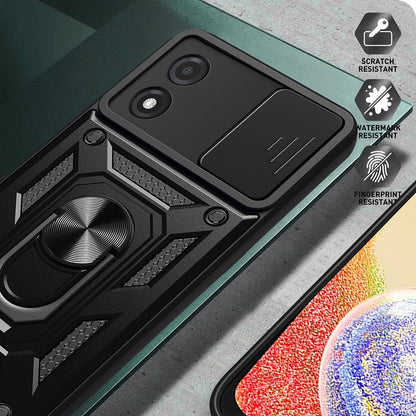 Husa de protectie Techsuit CamShield Series compatibila cu Motorola Moto E13, acoperire spate, albastru