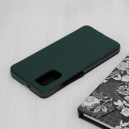 Husa de protectie Techsuit eFold Series compatibila cu Samsung Galaxy A13 5G, acoperire spate, verde inchis