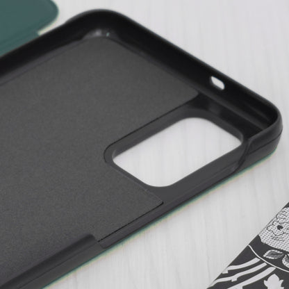 Husa de protectie Techsuit eFold Series compatibila cu Samsung Galaxy A13 4G, acoperire spate, verde inchis