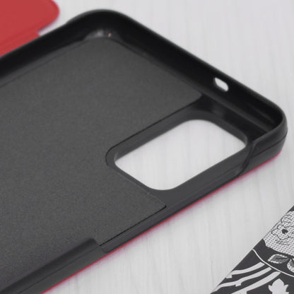 Husa de protectie Techsuit eFold Series compatibila cu Samsung Galaxy A13 4G, acoperire spate, rosu