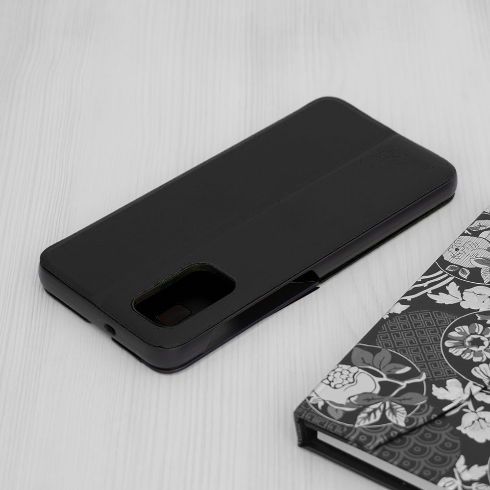 Husa de protectie Techsuit eFold Series compatibila cu Samsung Galaxy A13 4G, acoperire spate, negru