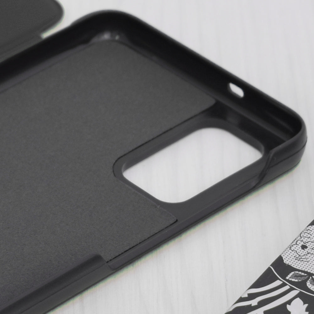 Husa de protectie Techsuit eFold Series compatibila cu Samsung Galaxy A13 4G, acoperire spate, negru