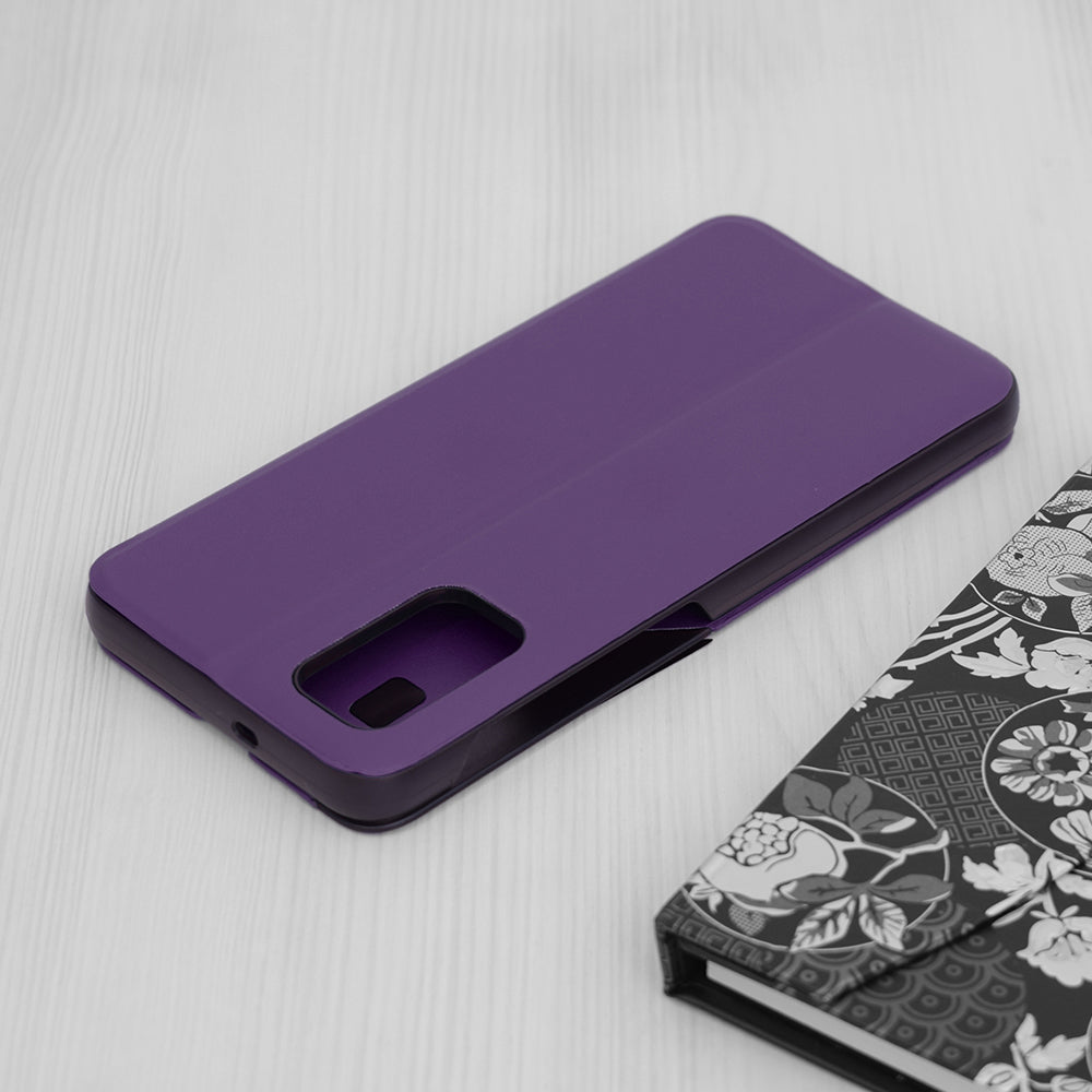 Husa de protectie Techsuit eFold Series compatibila cu Samsung Galaxy A13 4G, acoperire spate, mov
