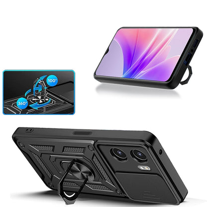 Husa de protectie Techsuit CamShield Series compatibila cu OnePlus Nord N20 SE, acoperire spate, albastru