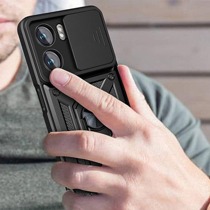 Husa de protectie Techsuit CamShield Series compatibila cu OnePlus Nord N20 SE, acoperire spate, albastru