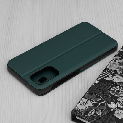 Husa de protectie Techsuit eFold Series compatibila cu Samsung Galaxy A12, acoperire spate, verde inchis