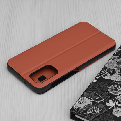 Husa de protectie Techsuit eFold Series compatibila cu Samsung Galaxy A12, acoperire spate, oranj